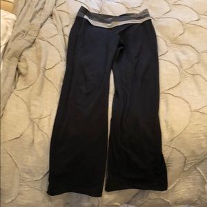 Lululemon black sweat pants